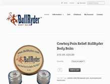 Tablet Screenshot of bullryder.com